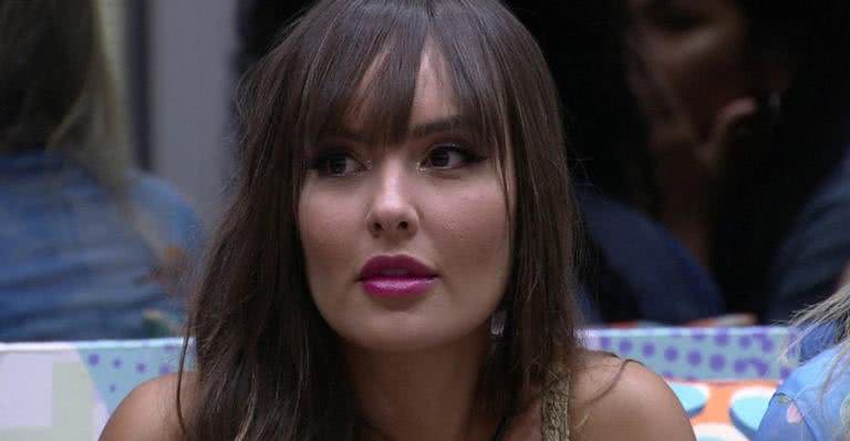 Thaís foi a 10ª eliminada da competição - TV Globo