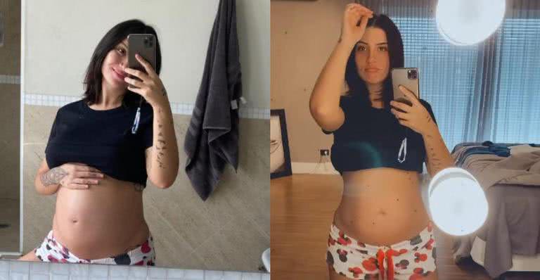 A barriguinha de grávida de Bianca Andrade está cada vez mais aparente - Instagram/@bianca