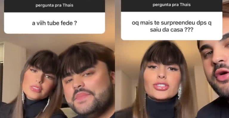Thaís Braz responde perguntas de fãs - Instagram/@lucasguedez