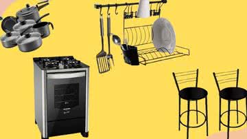 Garanta móveis, eletrodomésticos e mais para a sua cozinha - Reprodução/Amazon