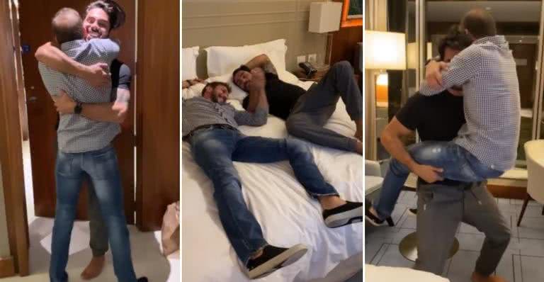 Caio e Rodolffo se reencontraram em hotel, no Rio de Janeiro (RJ) - Instagram