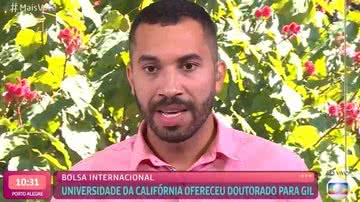 Gilberto fala de PhD durante o 'Mais Você' - TV Globo