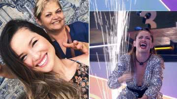 Juliette deidicou a vitória do 'BBB21' para a mãe, Dona Fátima - Instagram/@juliette/TV Globo