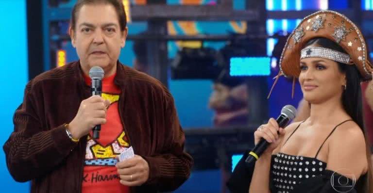 Juliette participou do 'Domingão' - TV Globo