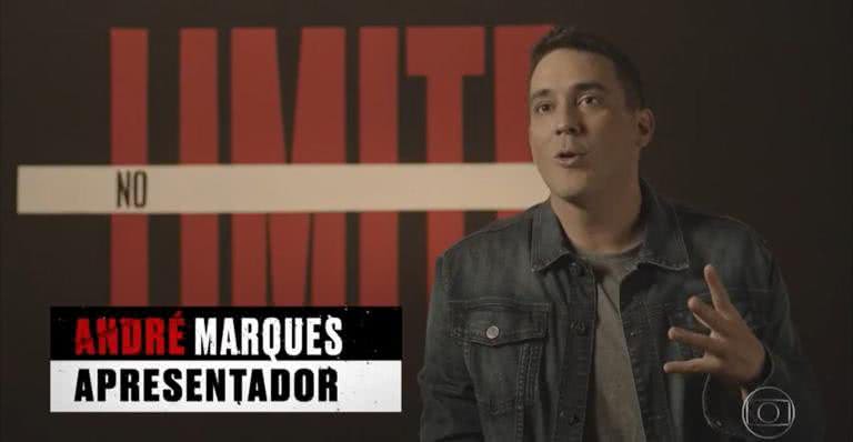 André Marques promete postura firme como apresentador do ‘No Limite’ - TV Globo