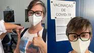 Guta Stresser é vacinada contra contra a Covid-19 - Instagram/@gutastresser