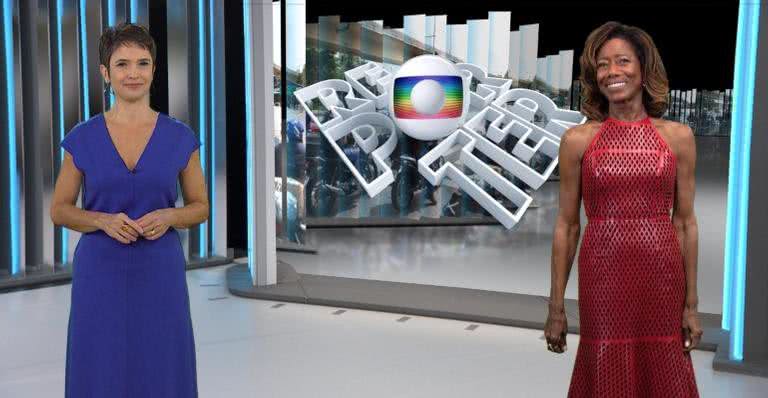 Gloria Maria voltou a apresentar o 'Globo Repórter' com Sandra Annenberg - TV Globo