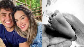Lucas Veloso e Géssica Muniz anunciaram a gravidez em outubro - Instagram/@lucasveloso_