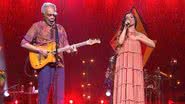 Juliette Freire e Gilberto Gil se emocionaram durante execução de músicas tradicionais nordestinas - Globoplay