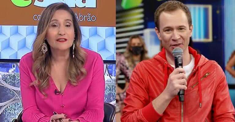 Leifert assumiu o comando do dominical devido à saúde de Fausto Silva - RedeTv! e TV Globo