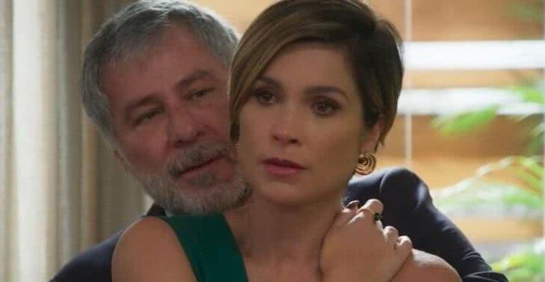 Helena (Flávia Alessandra) vai desmascarar Hugo (Leopoldo Pacheco) nos próximos capítulos de 'Salve-se Quem Puder' - Globo