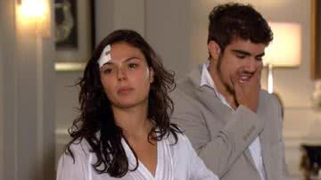 Marcela (Isis Valverde) e Edgar (Caio Castro) em cena de 'Ti Ti Ti' - Globo