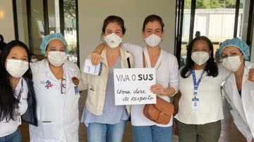 Âncora do Jornal Nacional recebeu a primeira dose do imunizante contra o novo coronavírus - Instagram/@renatavasconcellosoficial