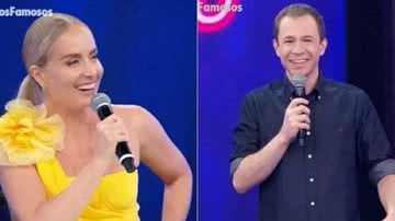 Angélica e Tiago Leifert no 'Super Dança dos Famosos' - TV Globo