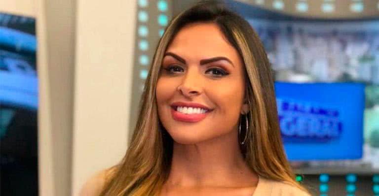 A apresentadora Silvye Alves - Record TV