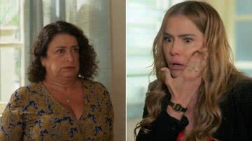 Ermelinda fica furiosa e agride Alexia, em 'Salve-se Quem Puder' - TV Globo