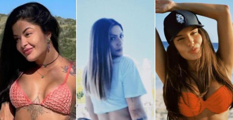 Aline Riscado, Cleo e Thais Braz são algumas das famosas que apostaram no biquíni - Instagram/@alineriscado/@cleo/@thaisbraz