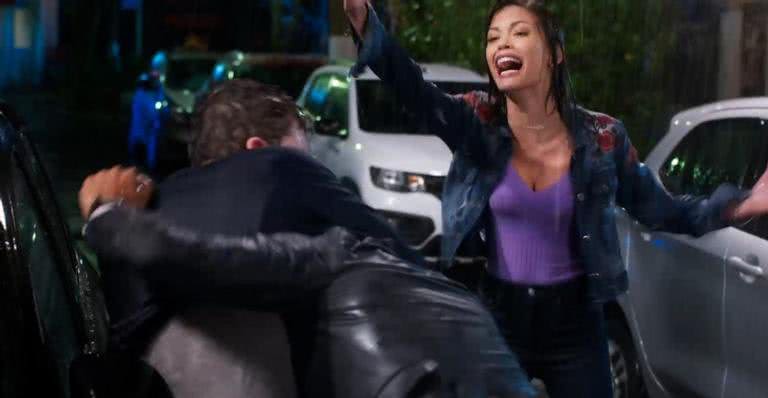 Kyra se desespera com briga entre Alan e Rafael - TV Globo