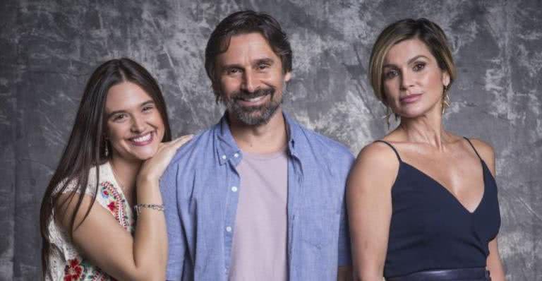 Luna (Juliana Paiva), Mário (Murilo Rosa) e Helena (Flávia Alessandra) em 'Salve-se Quem Puder' - Globo