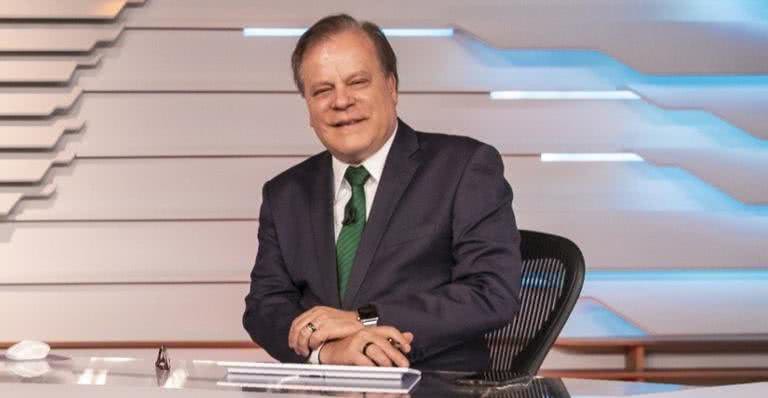 Chico Pinheiro retornou ao 'Bom Dia Brasil' - João Cotta/TV Globo