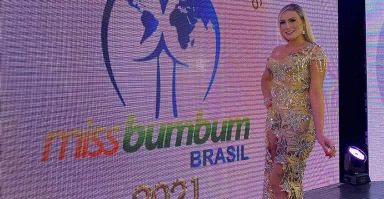 Andressa Urach no comando do Miss Bumbum Brasil 2021 - Instagram/@andressaurachoficial