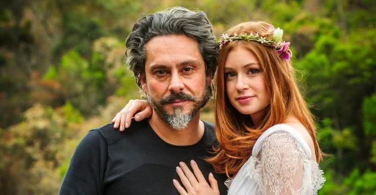 José Alfredo e Maria Ísis se casam no Monte Roraima - Globo/Alex Carvalho