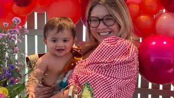 Marilia Mendonça e o pequeno Léo, de 1 ano e 7 meses - Instagram/@mariliamendoncacantora