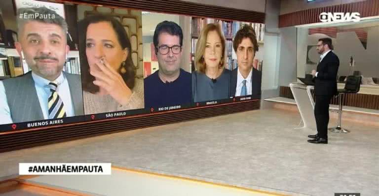 Gafe aconteceu no final do ‘GloboNews em Pauta' - GloboNews