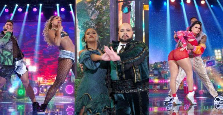Os ritmos apresentados foram passo doble e funk - TV Globo