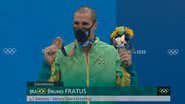 Nadador Bruno Fratus conquista bronze para o Brasil - TV Globo