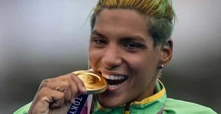 Ana Marcela garantiu ouro nas Olimpíadas de Tóquio - Reprodução/Instagram
