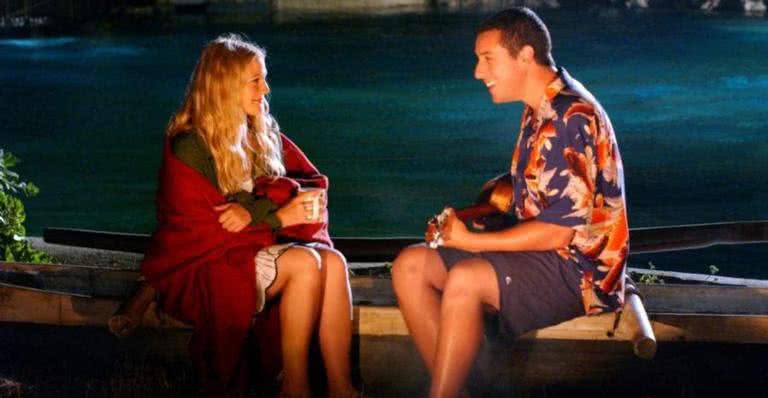 Drew Barrymore e Adam Sandler em cena de '50 First Dates' - Divulgação