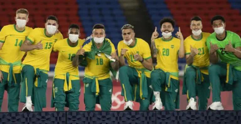 Seleção Brasileira de Futebol descumpriu ordem de usar agasalho oficial da delegação - Lucas Figueiredo/Divulgação CBF