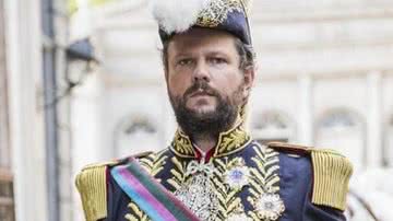 Selton Mello como Dom Pedro II em 'Nos Tempos do Imperador' - TV Globo