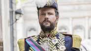 Selton Mello como Dom Pedro II em 'Nos Tempos do Imperador' - TV Globo