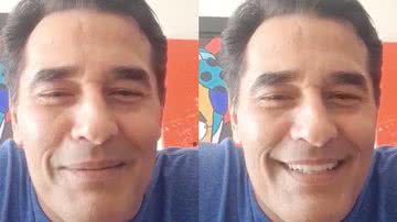 Luciano Szafir dá início à fisioterapia após melhorar da covid-19 - Instagram/@szafiroficial