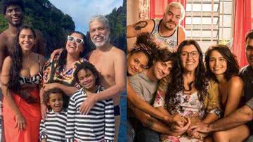 Regina Casé está passando suas férias em Fernando de Noronha com a família - Instagram/@reginacase