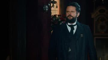 Dom Pedro II (Selton Mello) se declara para Luísa (Mariana Ximenes). - TV Globo