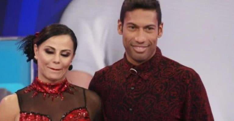 Não deu para Viviane Araújo e seu parceiro - TV Globo