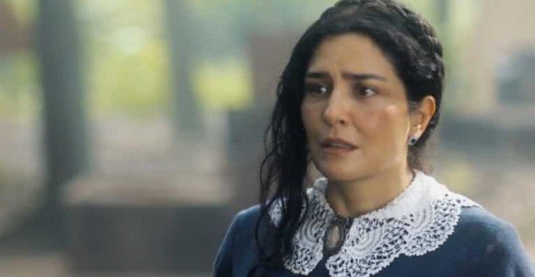 Teresa Cristina (Letícia Sabatella) fica devastada ao descobrir traição do marido em 'Nos Tempos do Imperador' - TV Globo