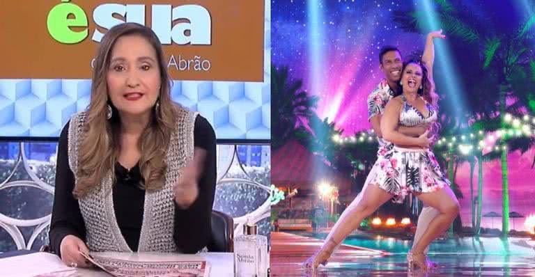Viviane Araújo gerou polêmica ao mudar de coreógrafo na competição - TV Globo e RedeTv!