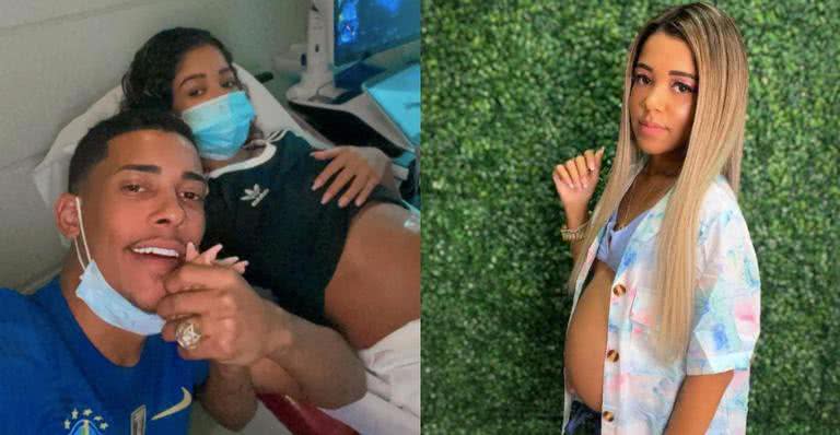 Vivianne Noronha tem 17 anos e está grávida pela terceira vez - Instagram/@mcpozedorodo /@noronhavivianne