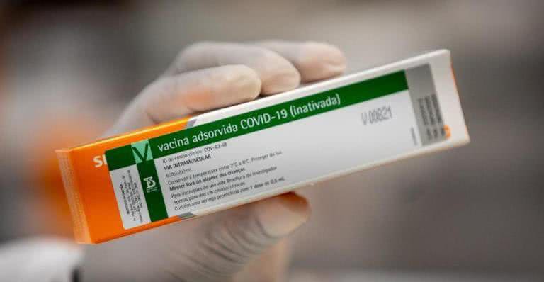 CoronaVac, vacina contra a Covid-19. - Divulgação/Instituto Butantã