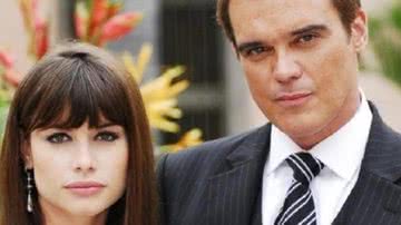 Sílvia (Alinne Moraes) e Adalberto (Dalton Vigh), os antagonistas da trama - TV Globo