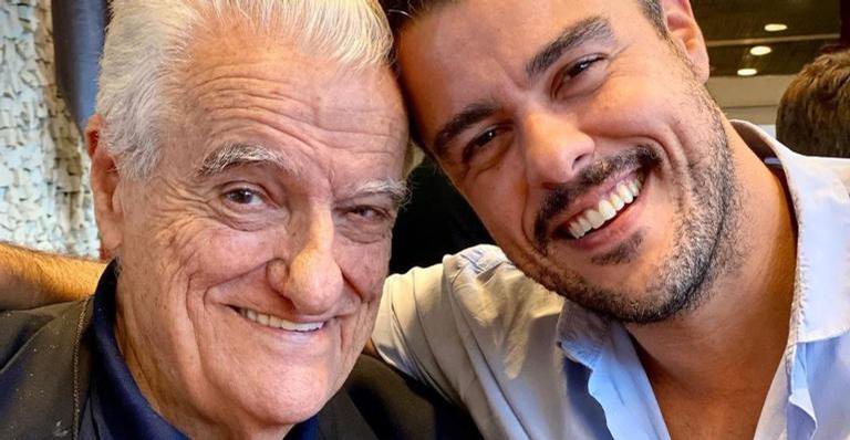 Artista demonstrou enorme carinho e admiração ao pai, de 87 anos - Instagram/@joaquimlopesoficial