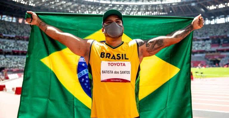 Claudiney dos Santos é ouro nos Jogos Paralímpicos de Tóquio - Twitter/@cpboficial