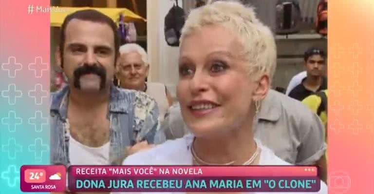 Artista estava se recuperando de um câncer na época - TV Globo