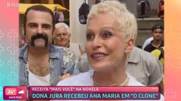Artista estava se recuperando de um câncer na época - TV Globo