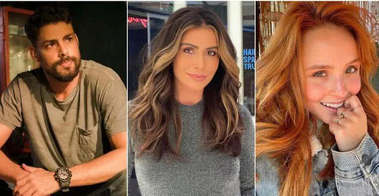 Cauã Reymond, Giovanna Antonelli e Larissa Manoela serão protagonistas das próximas novelas - Instagram