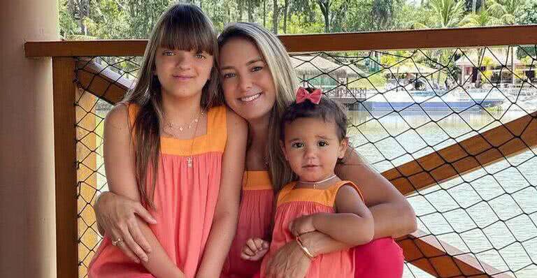 Ticiane Pinheiro aproveitou dia com as filhas, Rafa Justus e Manuella - Instagram/ @ticipinheiro